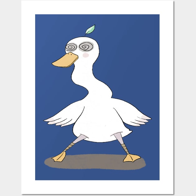 Doo Doo duck dancer Wall Art by Eleam Junie